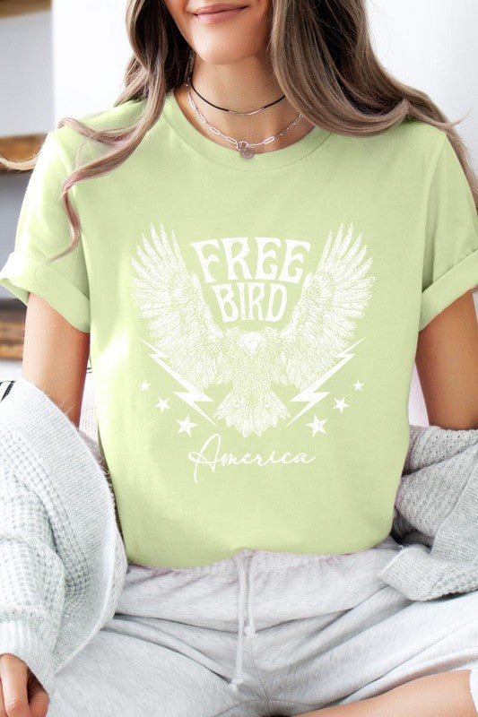 Free Bird America Graphic T Shirts