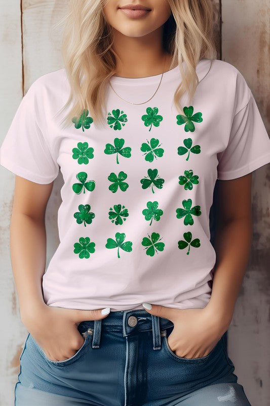 Lucky Clovers St Patrick's Graphic Tee