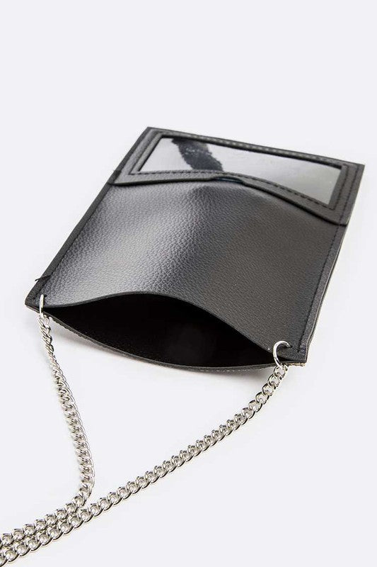 Rhinestone Iconic Crossbody Phone Swing Bag