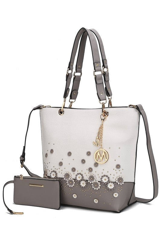 MKF Petra Tote Bag with Wristlet by Mia K