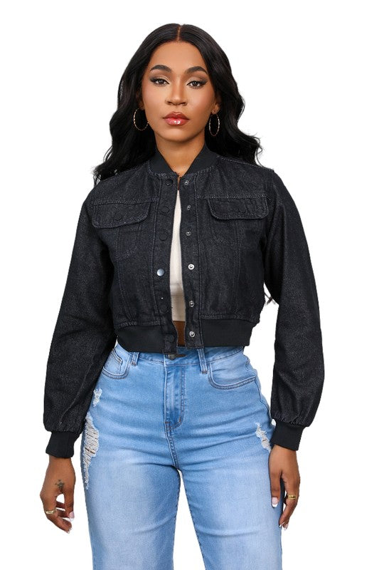 WOMEN FASHION DENIM JACKET