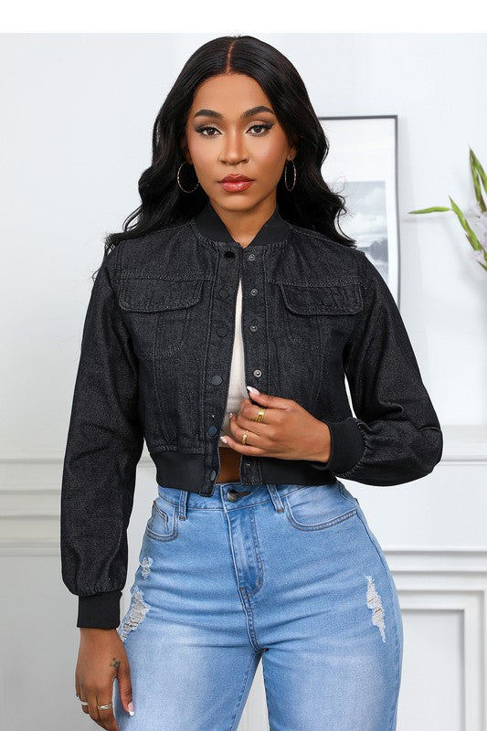 WOMEN FASHION DENIM JACKET