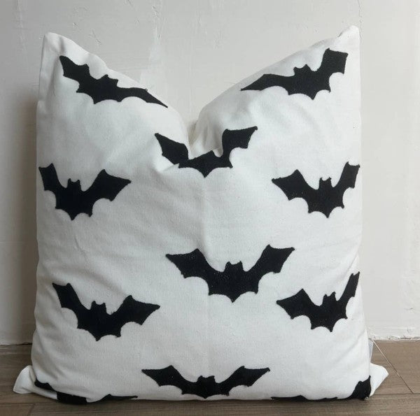 Halloween throw pillow cover, tufted accent pillow