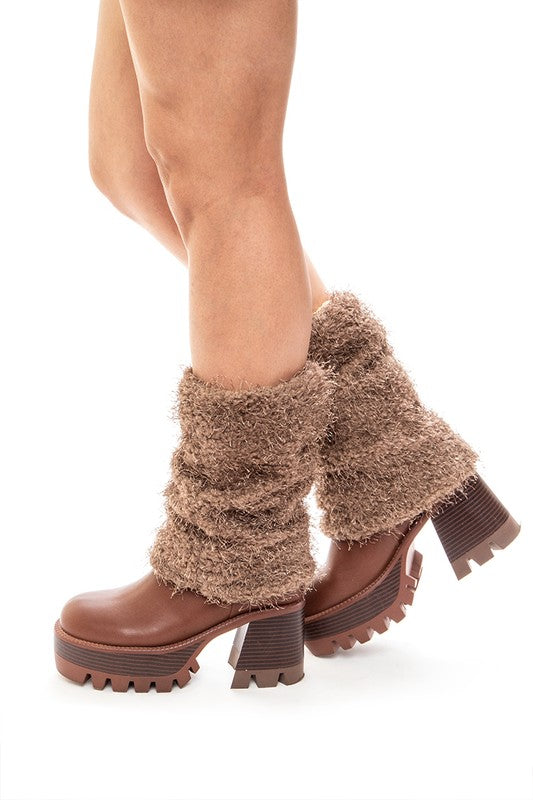 Fuzzy Fur Boot Cuff