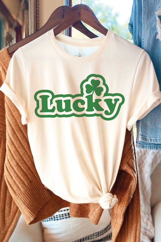 LUCKY Graphic T-Shirt