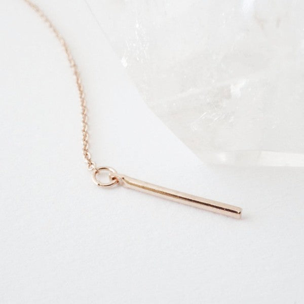 Delicate Lariat Necklace