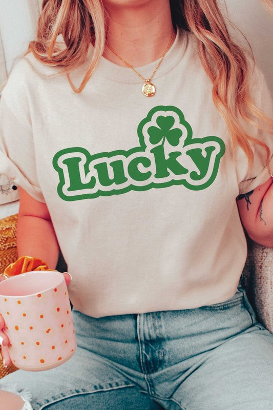 LUCKY Graphic T-Shirt