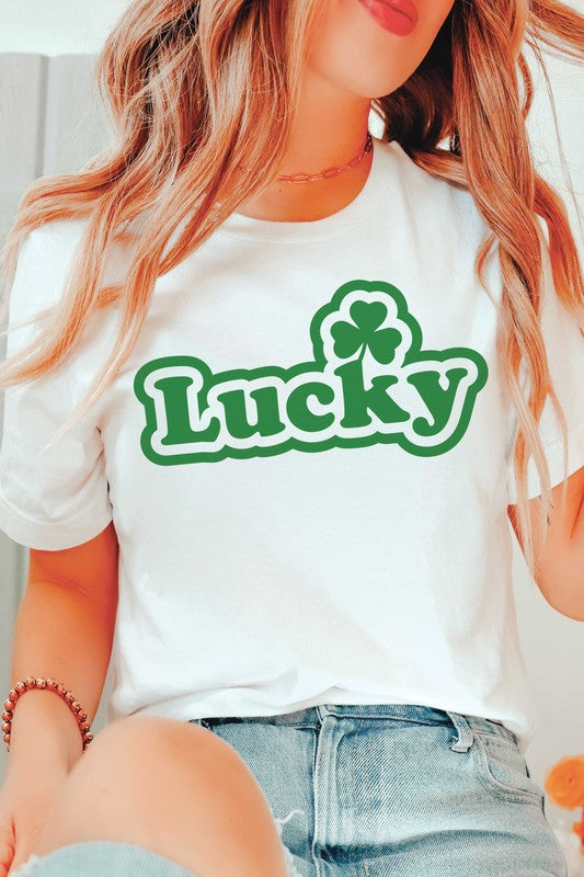 LUCKY Graphic T-Shirt